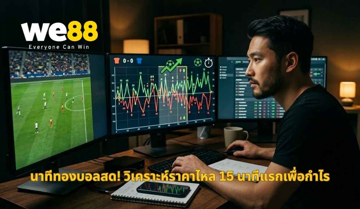 ความอดทนคือผลกำไร ทำไม 15 นาทีแรกของบอลสดถึงคือ “นาทีทอง”
