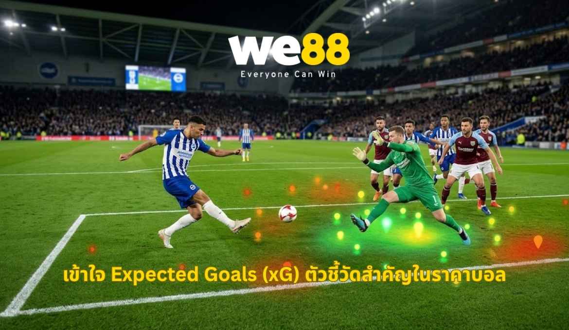 Expected Goals (xG) คืออะไร และทำไมสำคัญต่อการวิเคราะห์บอล